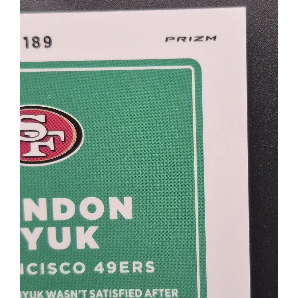 2021‎ Donruss Optic Brandon Aiyuk #189 Orange Scope /79 San Francisco 49ers